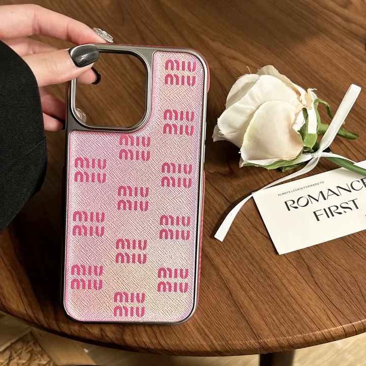 miumiu 字母プリント iphone17ケース