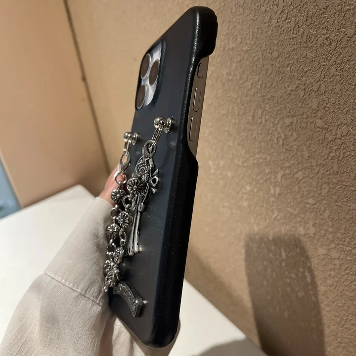 chrome hearts iphone17ケース ストリート ファッション