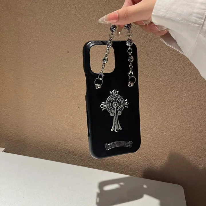 クロームハーツ iphone17promaxケース アイコンロゴ