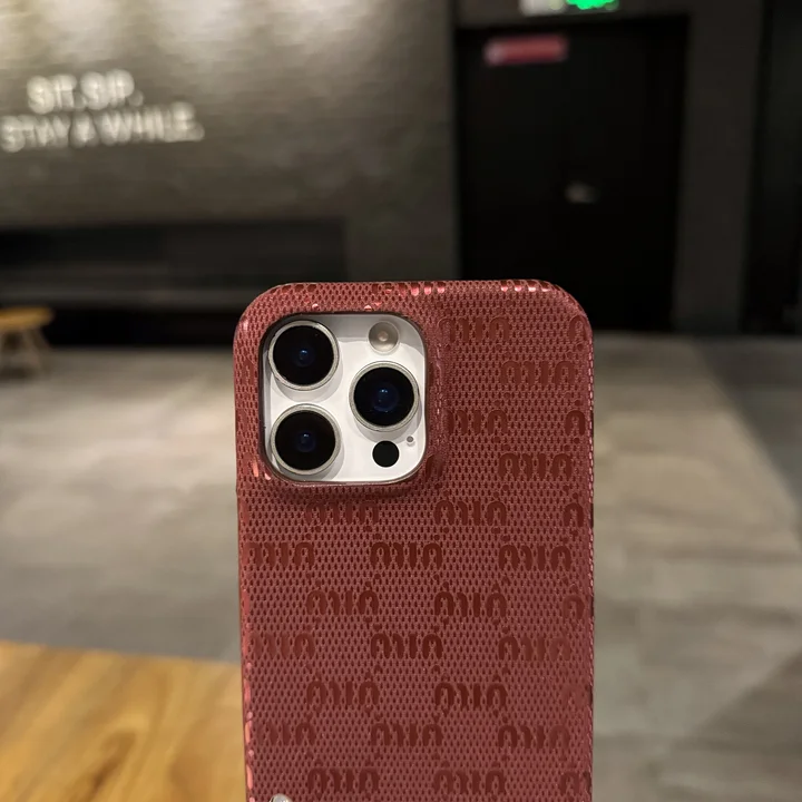 ミュウミュウiphone17ケース レンズ保護