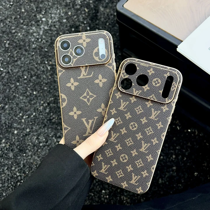 LV iPhone17Air モノグラム レザー カバー