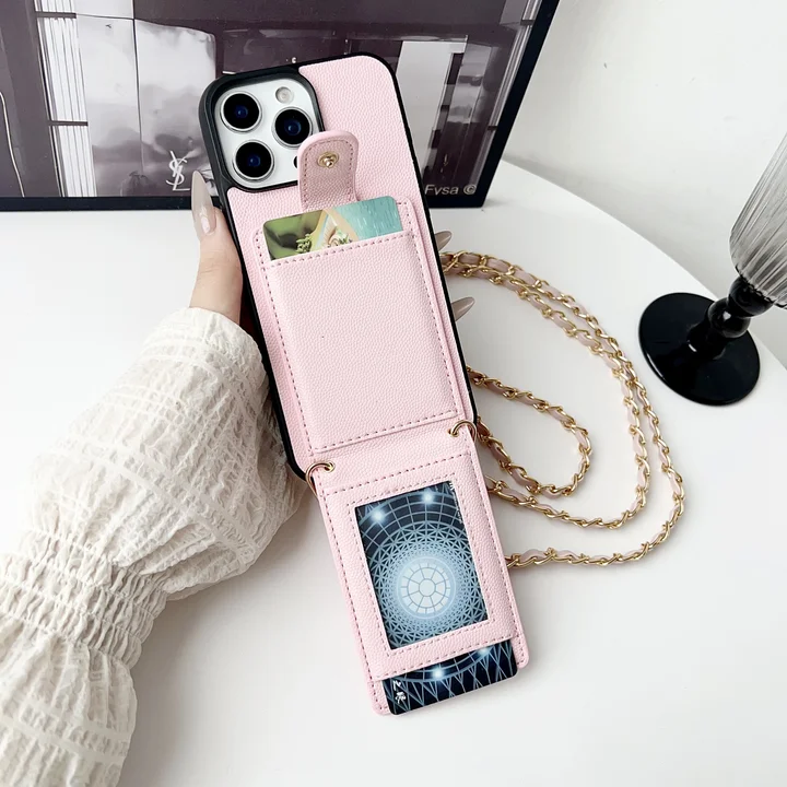 ysl iphone17ケース キルティングレザー