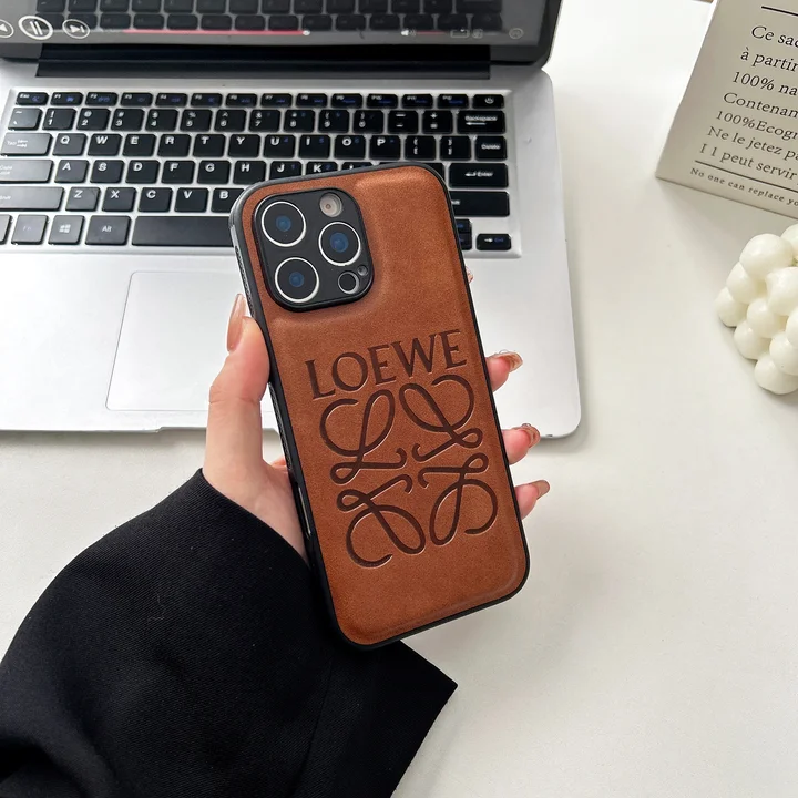 ロエベ iphone17ケース レザー