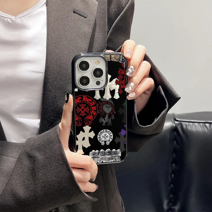 クロームハーツ iphone17pro携帯ケース 鏡付き