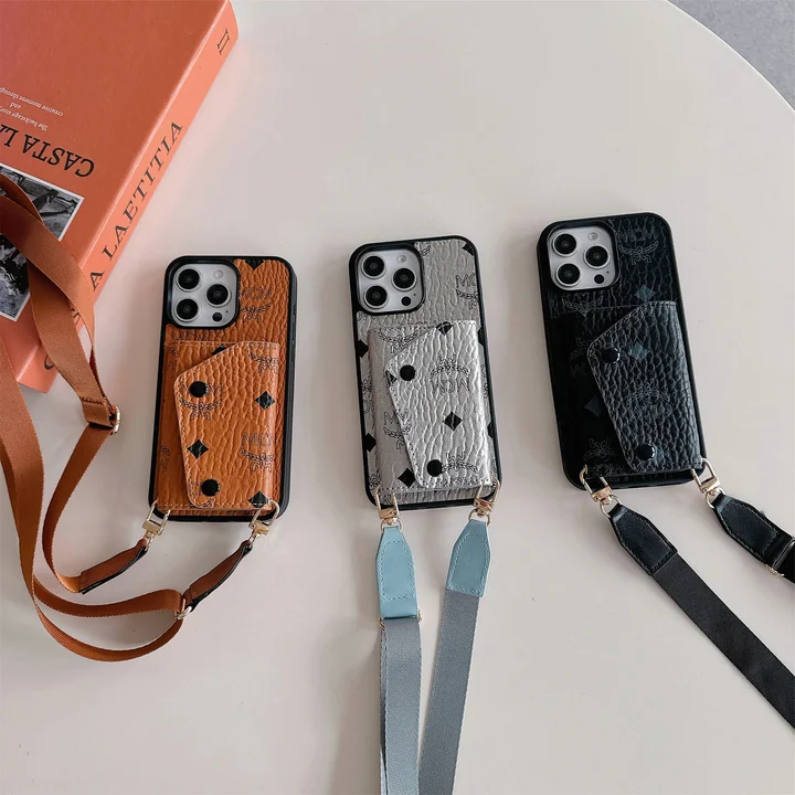 エムシーエムiphone16ケース ショルダー