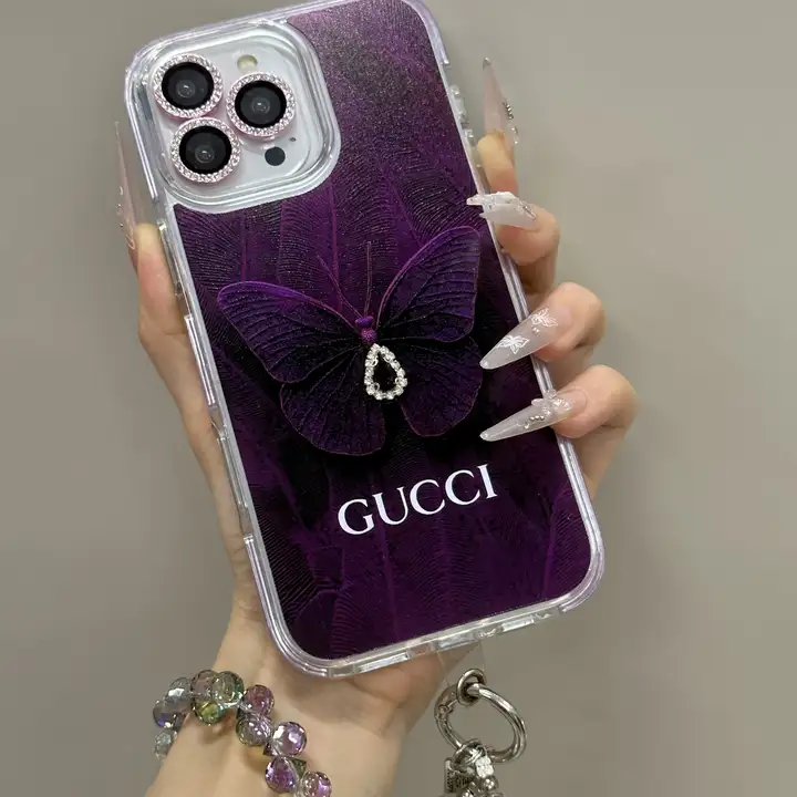 Gucci iphone 17 proケース 蝶