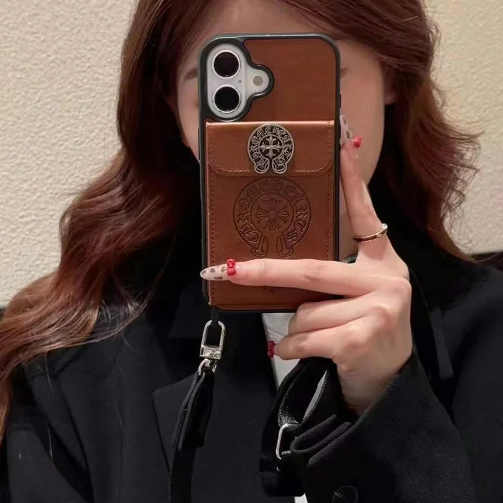 chrome hearts iphone 17 airケース 革 型押し