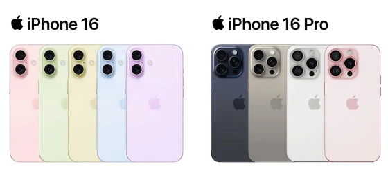 iPhone16の色・カラーバリエーション